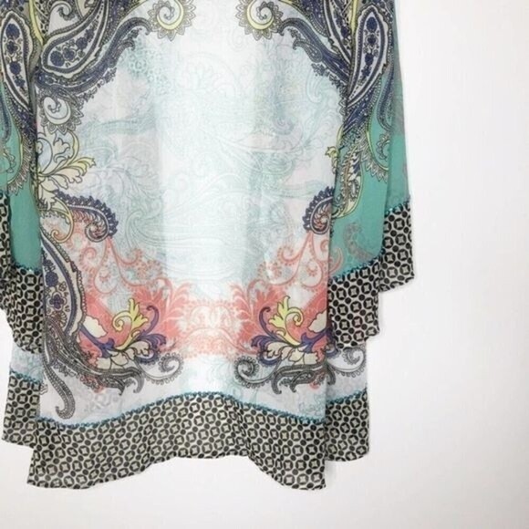 SOFT SURROUNDINGS Muse Kimono Topper  - Picture 9 of 9